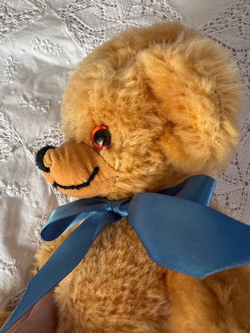 チーキー　メリーソート　ヴィンテージテディベア　アンティーク　モヘア