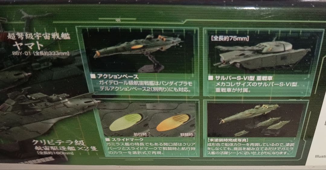 宇宙戦艦ヤマト 2199 大ガミラス帝国航宙艦隊 ガミラス艦セット2