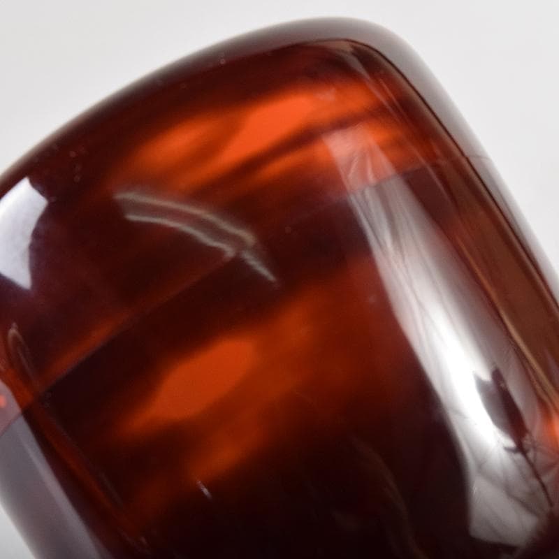 茶道具　漆塗　曙棗　裏千家十三代圓能斎書付箱　V　R8003