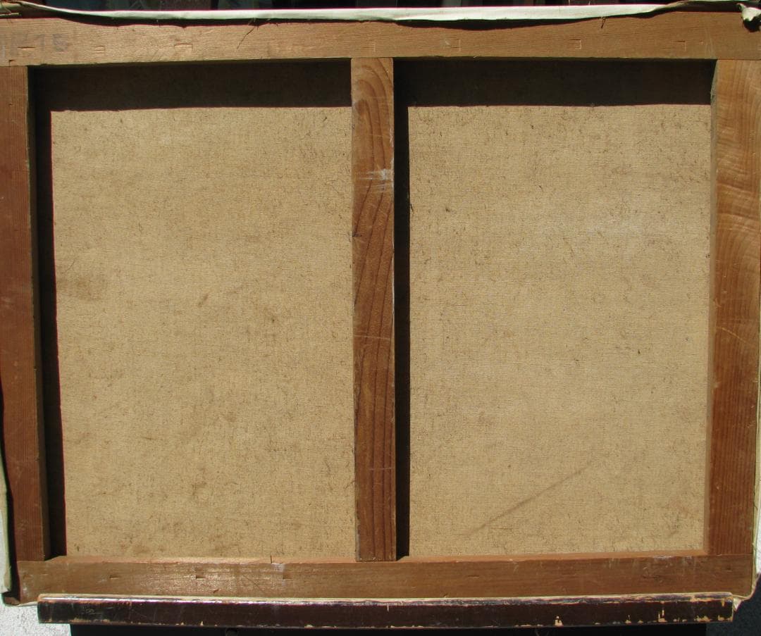 ☆決算☆作者不詳「裸婦」P15号油彩,掘り出し物かも！