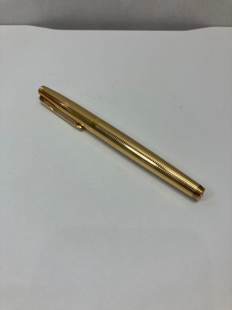 パーカー 万年筆 ゴールドカラー ペン先刻印あり　【3644】