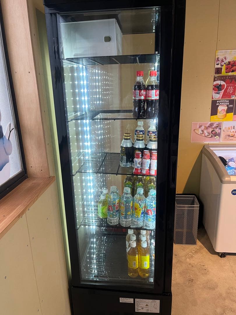 ︎ 【引取希望・配送相談】 4面ガラス冷蔵ショーケース 【RITS-290】⬛︎