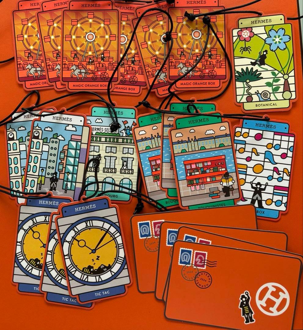 【非売品】HERMES カードセット / チャーム
