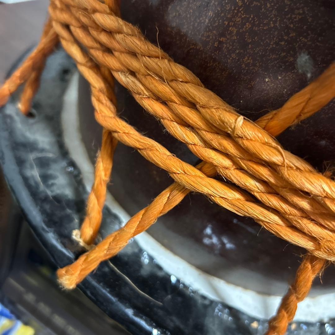 期間限定値下げ！和楽器　締太鼓　台付