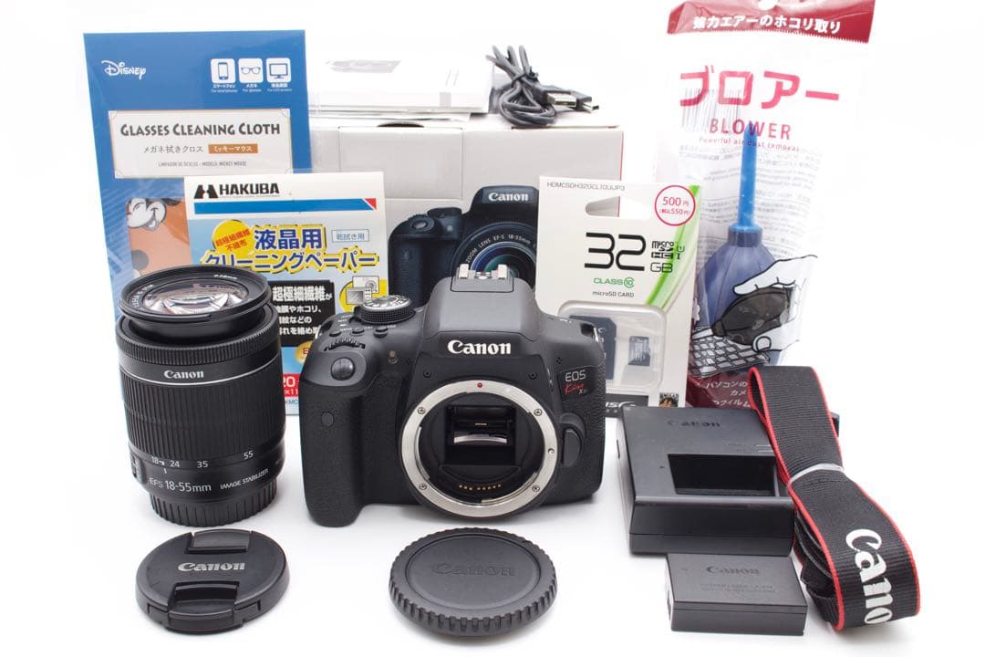 美品✨Canon EOS Kiss X8i 標準レンズキット　Wi-Fi機能