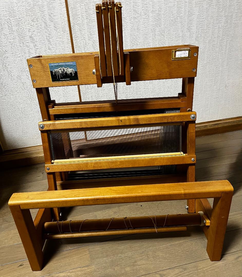 ア*ん様 4枚綜絖レバー式卓上織り機　シャクトスピンドル社製＋筬4枚