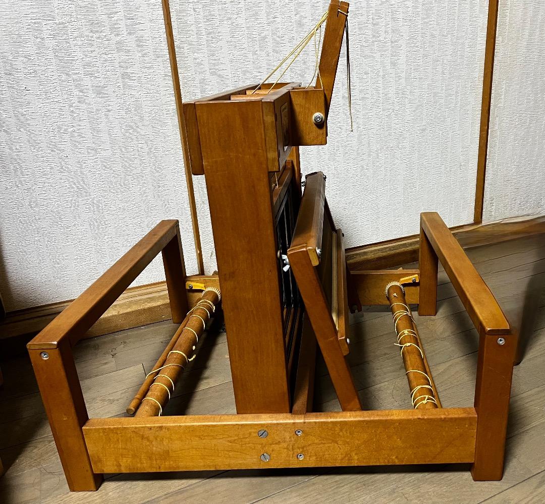 ア*ん様 4枚綜絖レバー式卓上織り機　シャクトスピンドル社製＋筬4枚