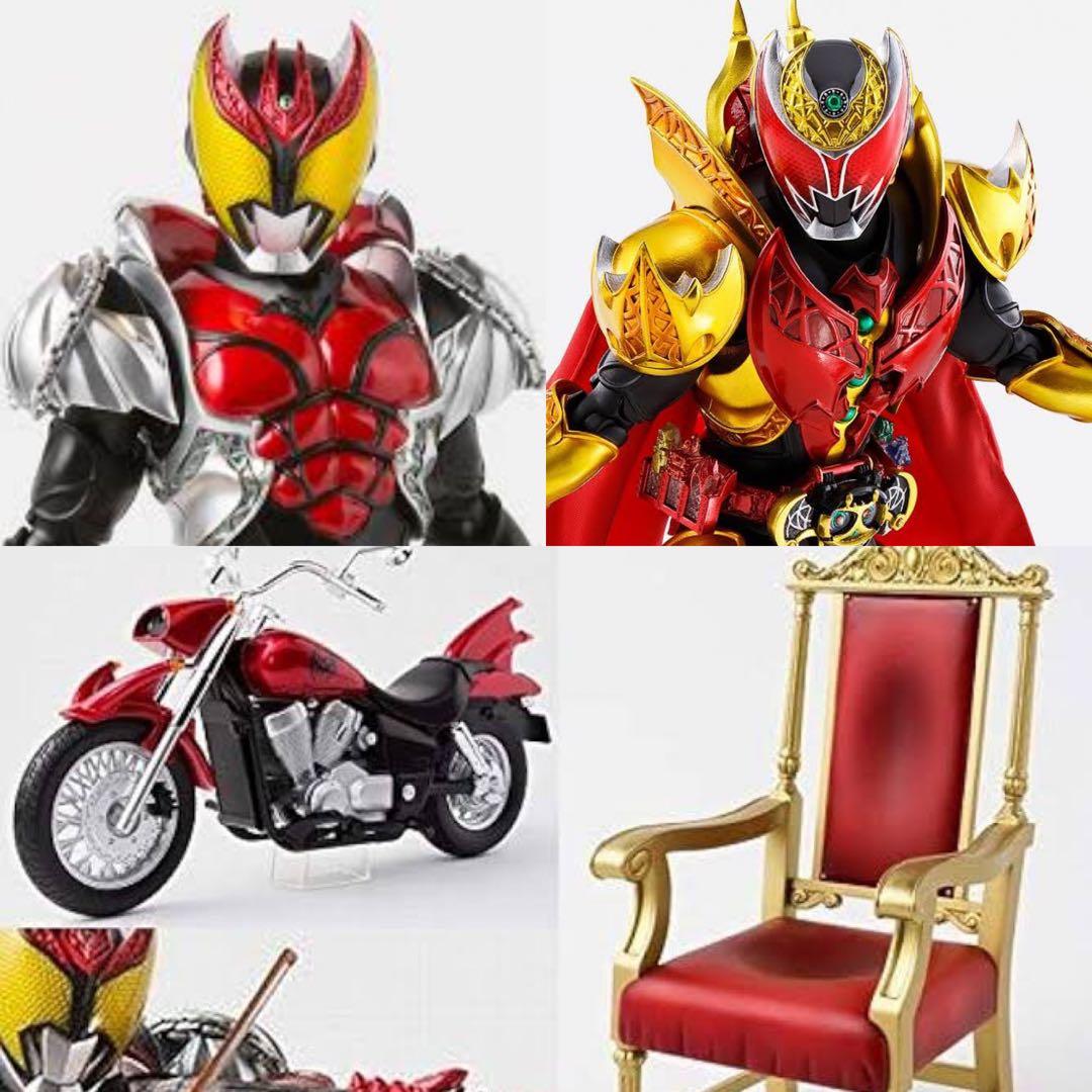 初回特典あり！仮面ライダーキバ、台座、エンペラーフォーム、マシンキバーセット