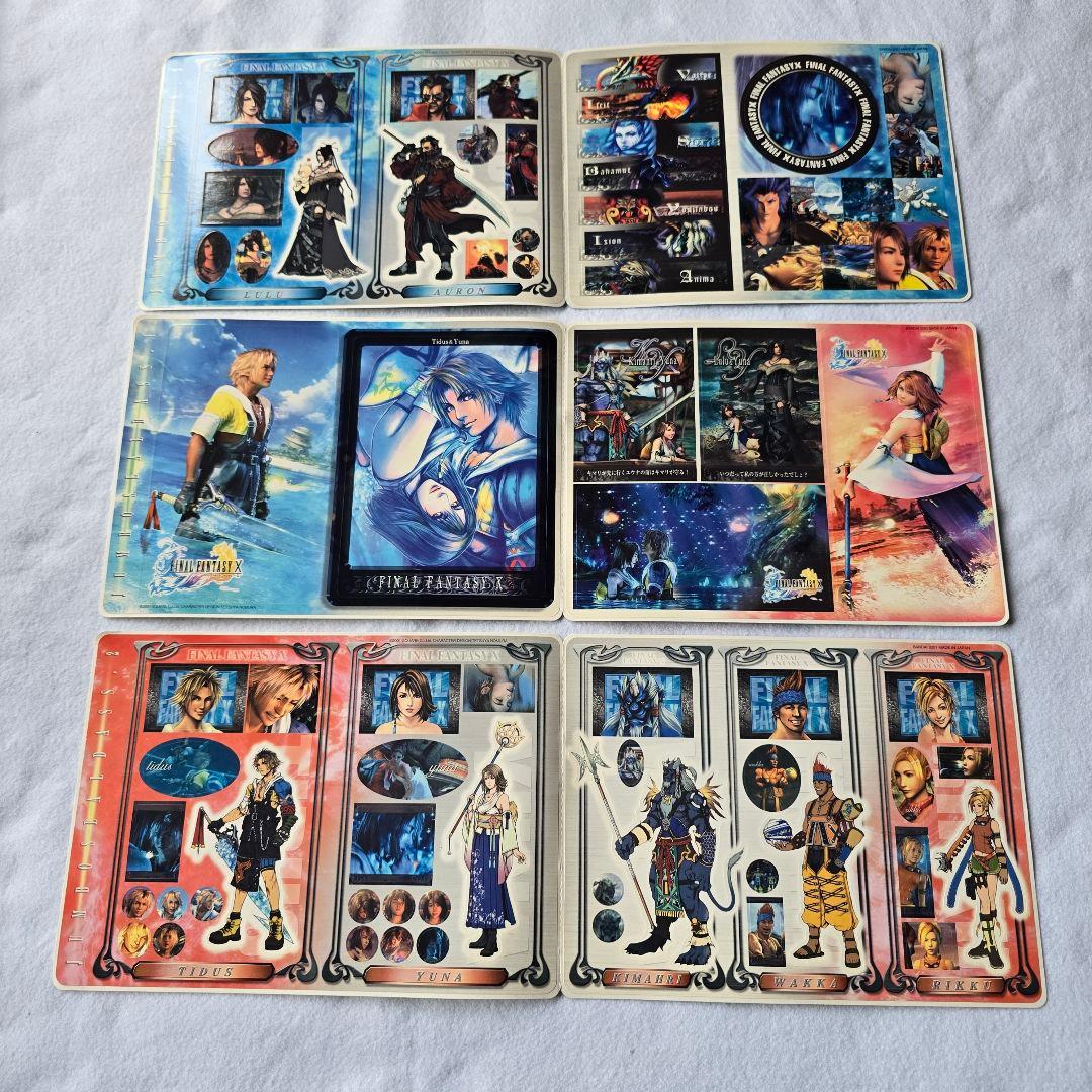 ファイナルファンタジーⅩ グッズセット ピンズ メモリーカードケース 他