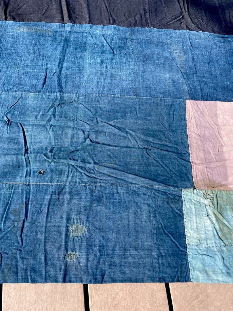 襤褸 本物 古布 ④ 超大判 寄せ布