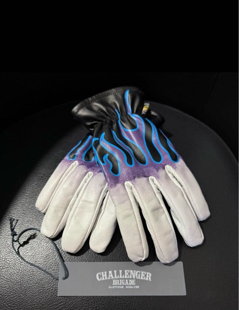 最終値下　長瀬　CHALLENGER チャレンジャー レザー 手袋　XL