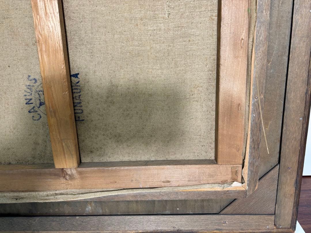 #沢田哲郎　油彩画　「65 Sawada」サイン