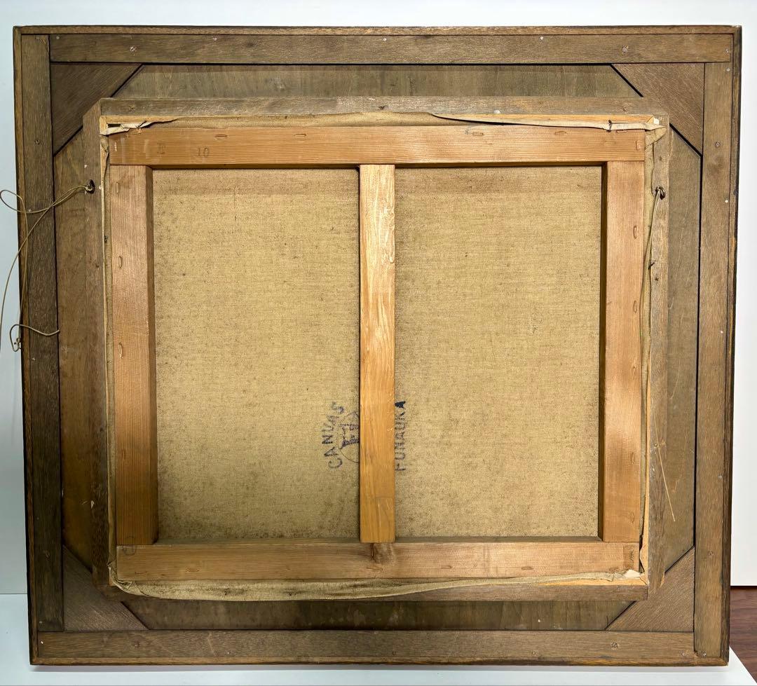 #沢田哲郎　油彩画　「65 Sawada」サイン