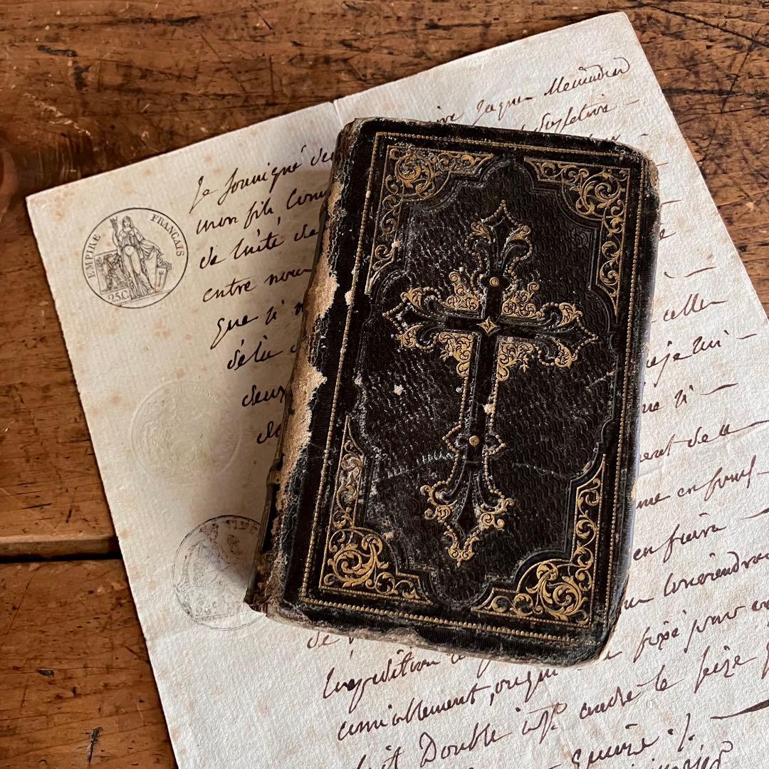 フランス アンティーク 祈祷書 missel 古書