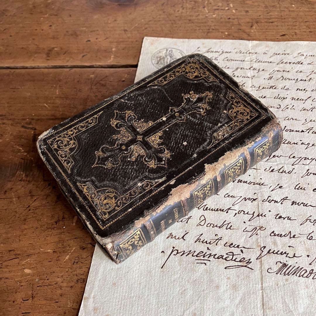 フランス アンティーク 祈祷書 missel 古書