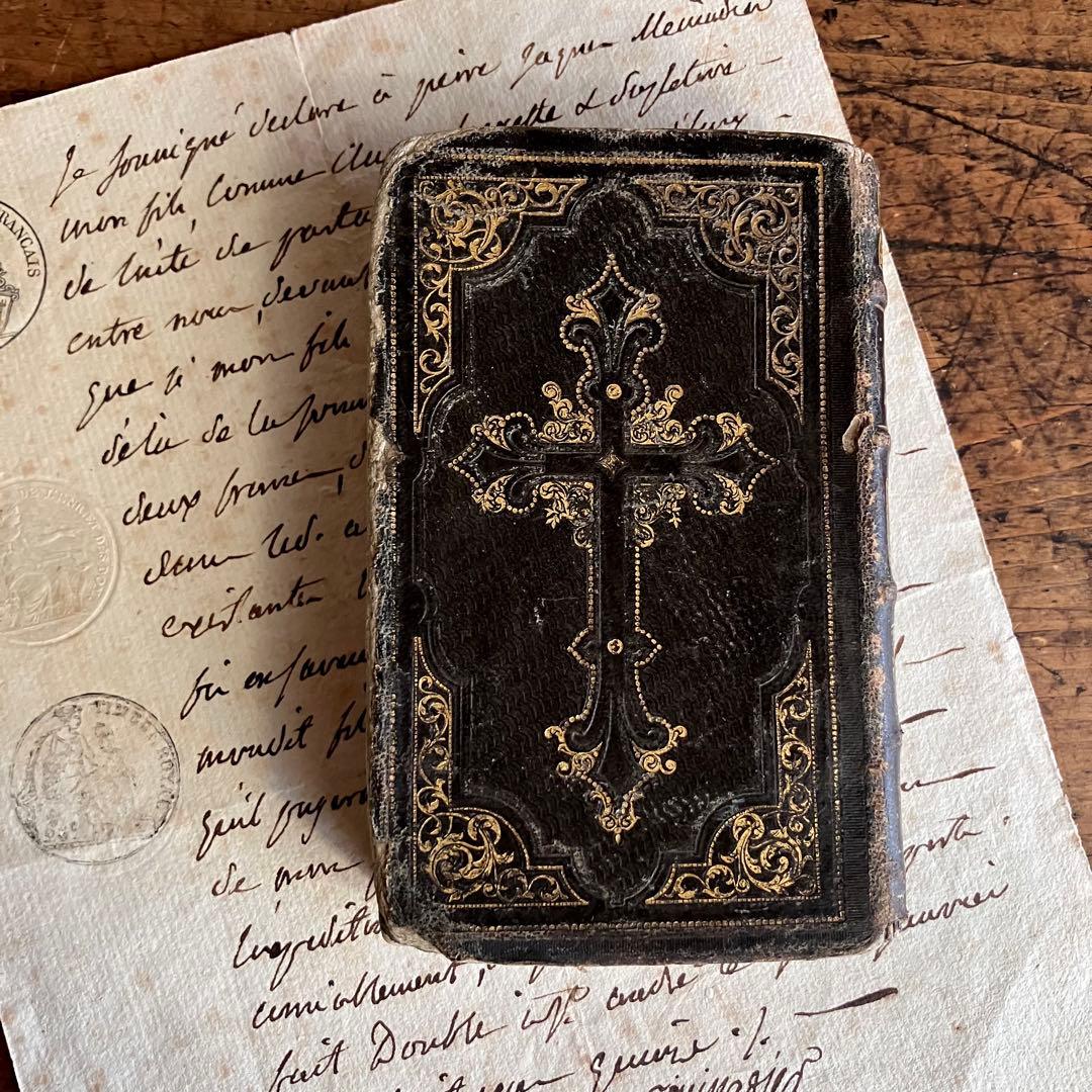 フランス アンティーク 祈祷書 missel 古書