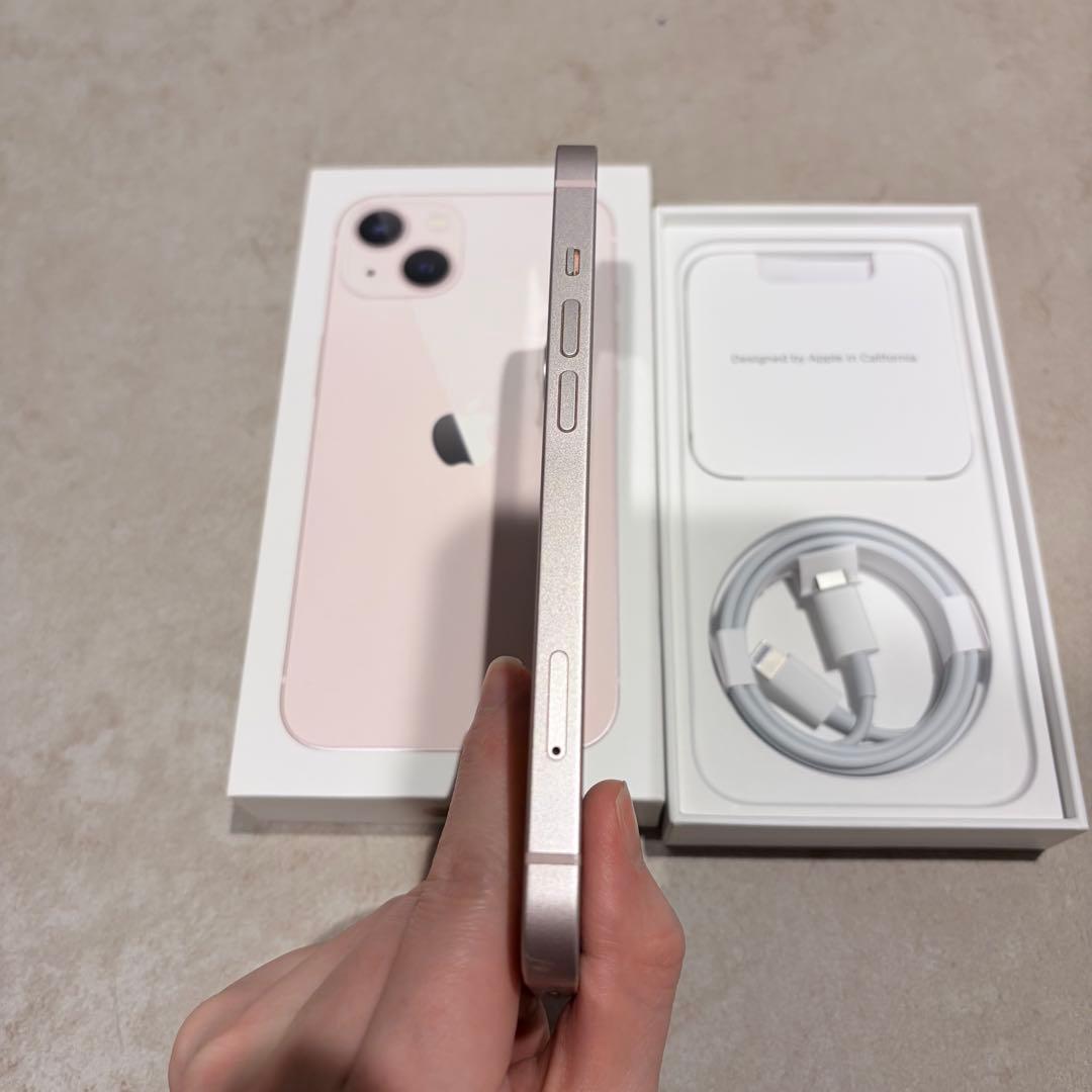 【美品】Apple iPhone 13 ピンク 本体　258GB SIMフリー