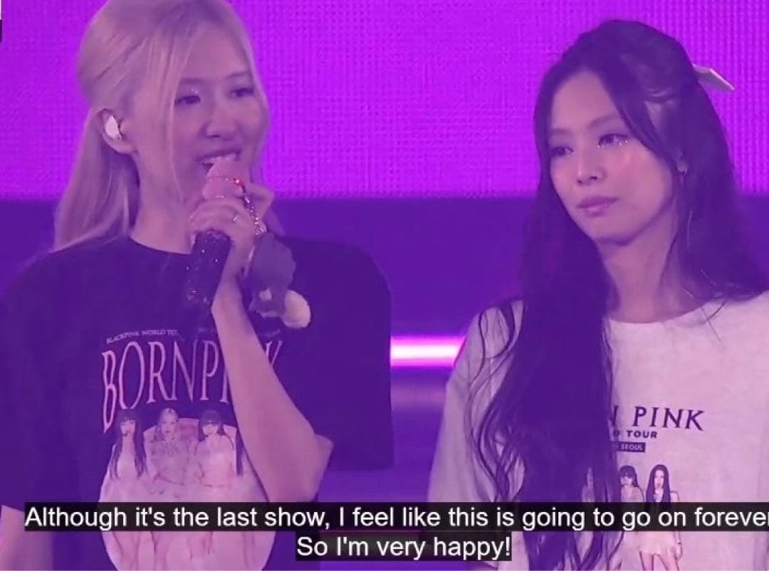 ロゼ着用 会場限定 BLACKPINK ソウルコン シャツMサイズ black