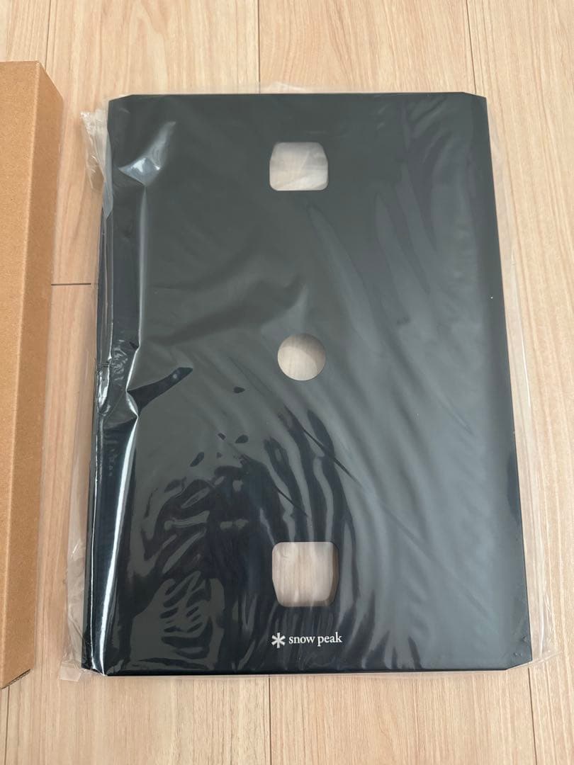  peak スノーピーク フラットバーナー　リッドトレーブラック　1枚