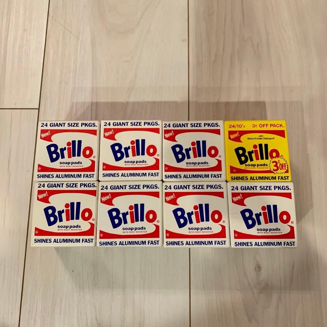 Andy Warhol Brillo box アンディウォーホル　8個　ブリロ
