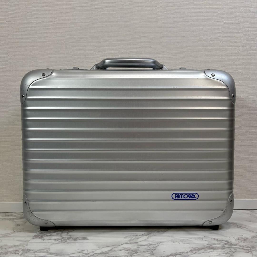 廃盤・美品　RIMOWA TOPAS リモワ　22L アタッシュケース　アルミ