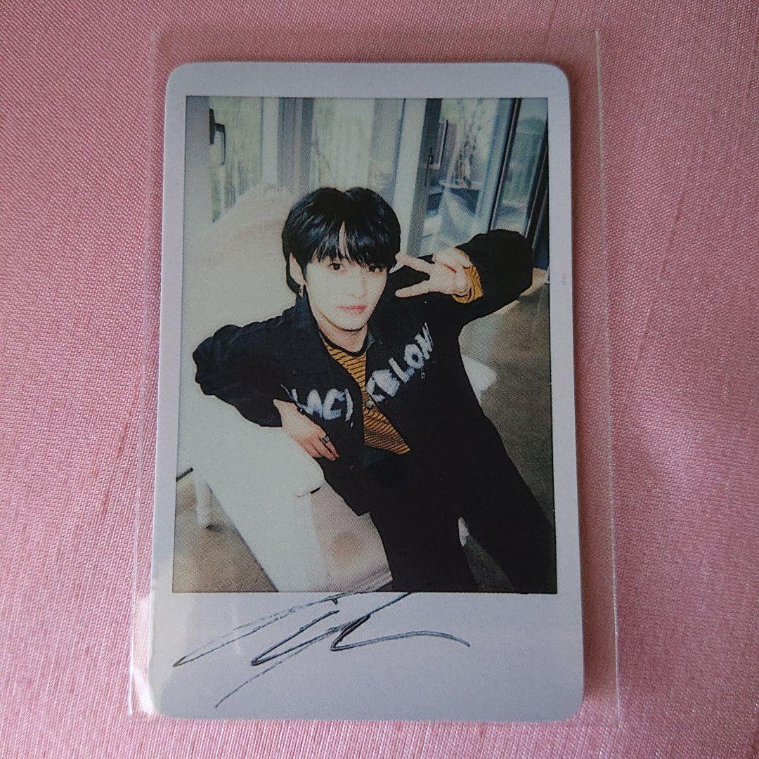 Stray Kids スキズ LeeKnow リノ プリントサイン入りポラロイド