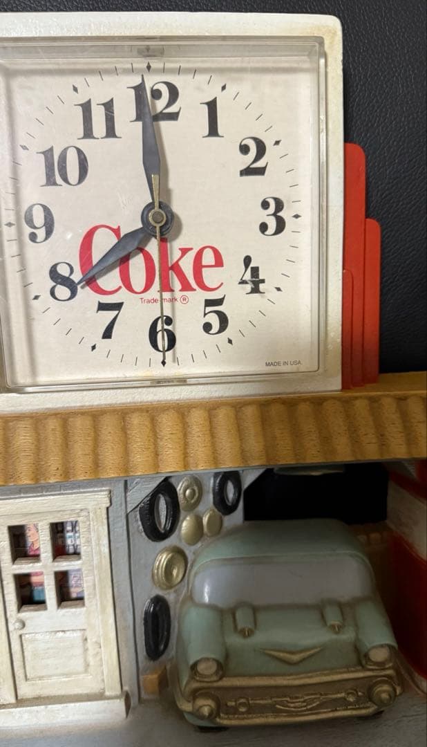 Coca Cola (コカコーラ) 90's 壁掛け時計 USA製 動作確認済み