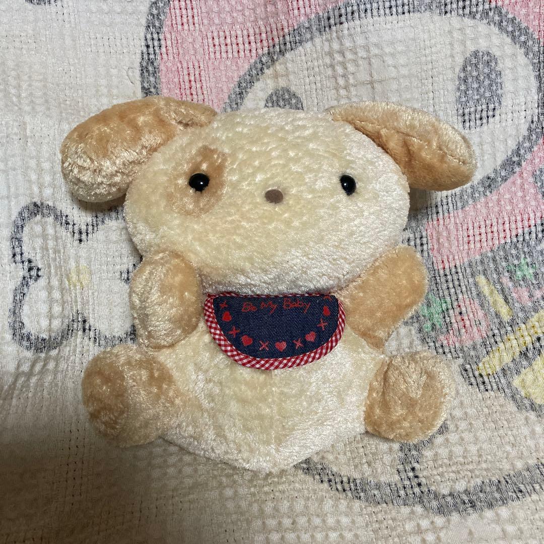 nao's stuff シナダ　犬　ぬいぐるみ　24cm 中古品