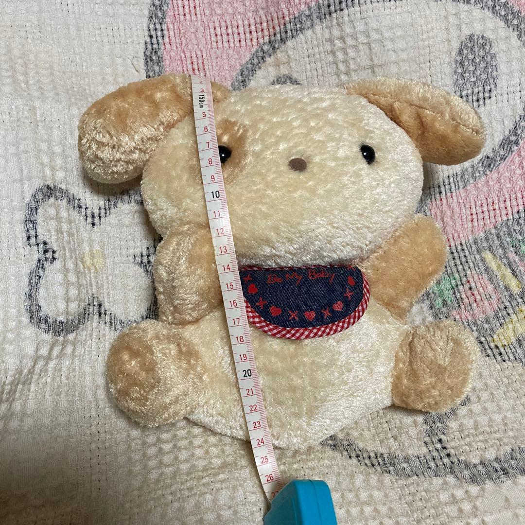 nao's stuff シナダ　犬　ぬいぐるみ　24cm 中古品