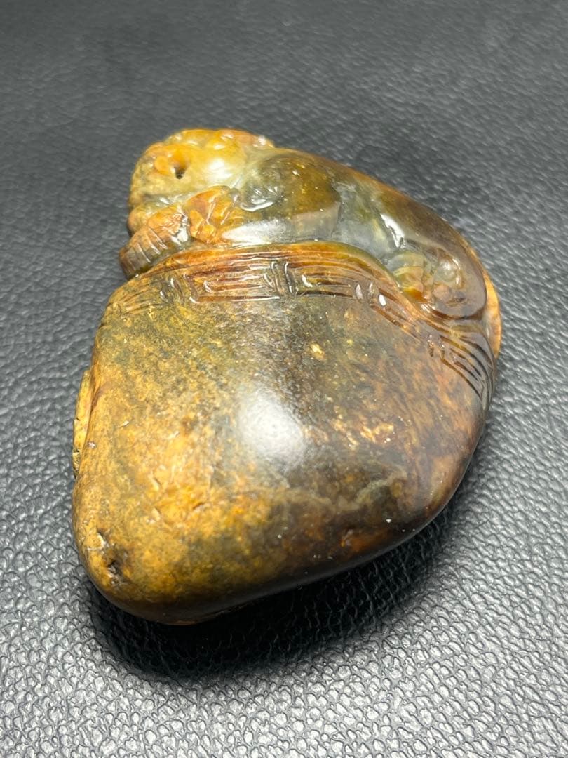 ぴーや★逸品！高品質和田玉★ペンダント、握り石★籽料証明書つき