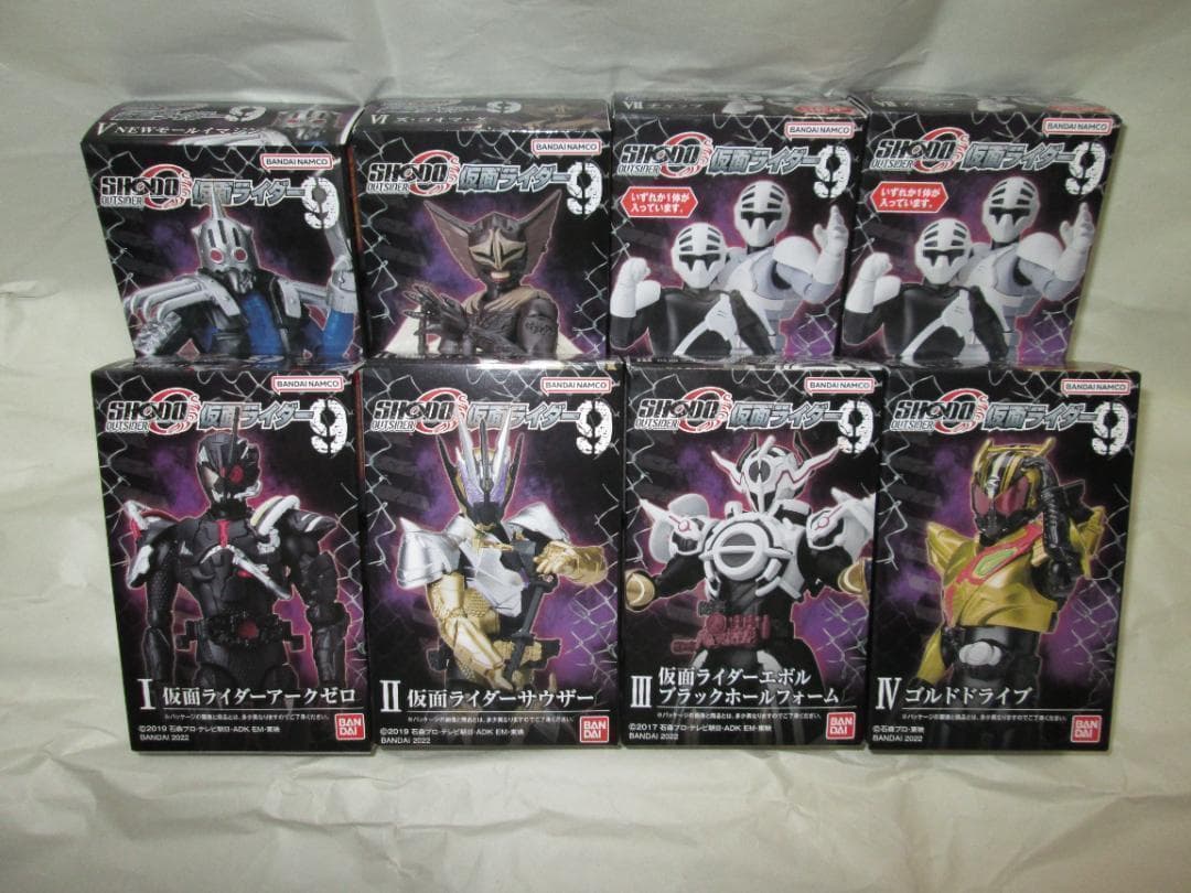 新品未開封　SHODO ジャーク将軍　ゲンム　エボル エターナル セット