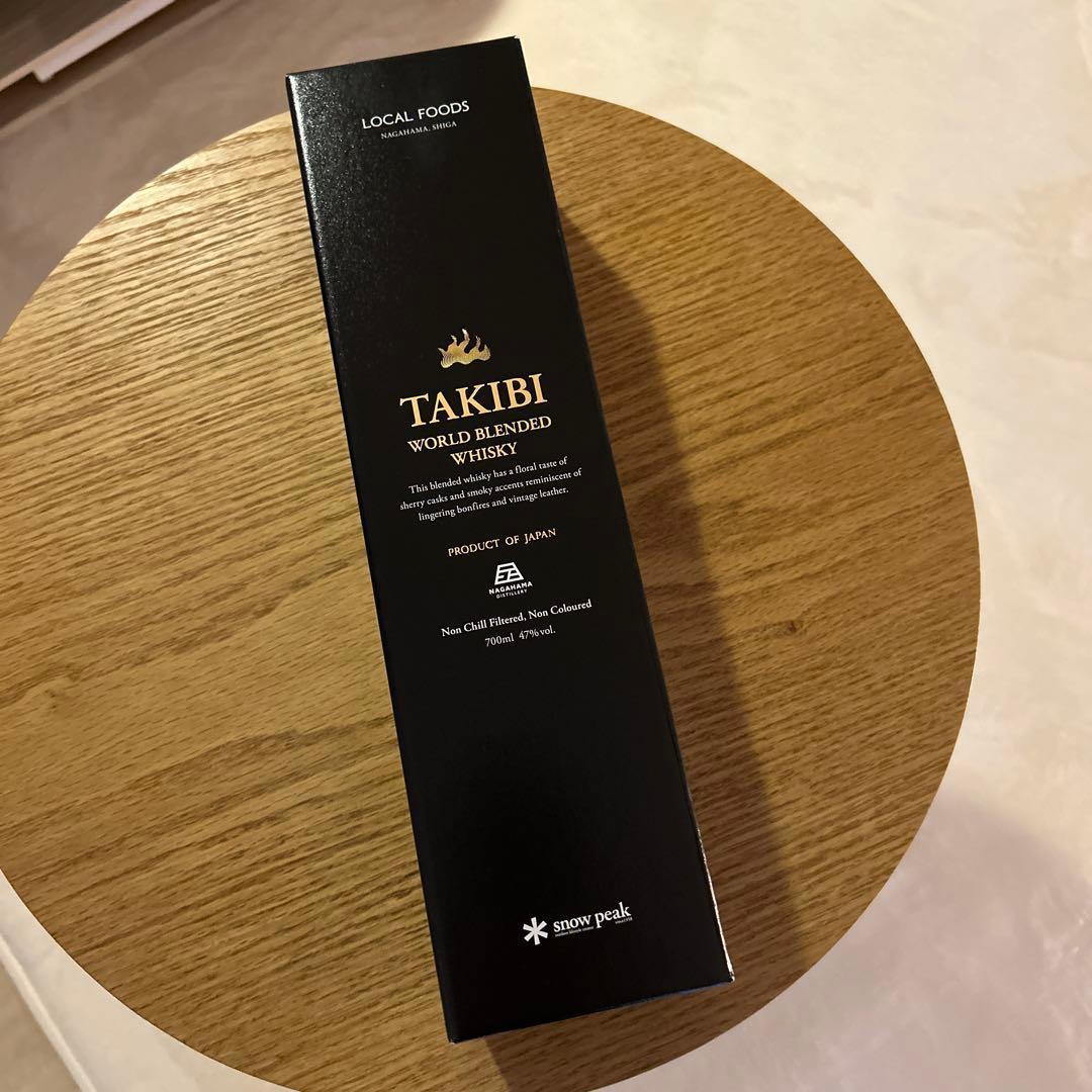 スノーピーク TAKIBI WORLD BLENDED WHISKY