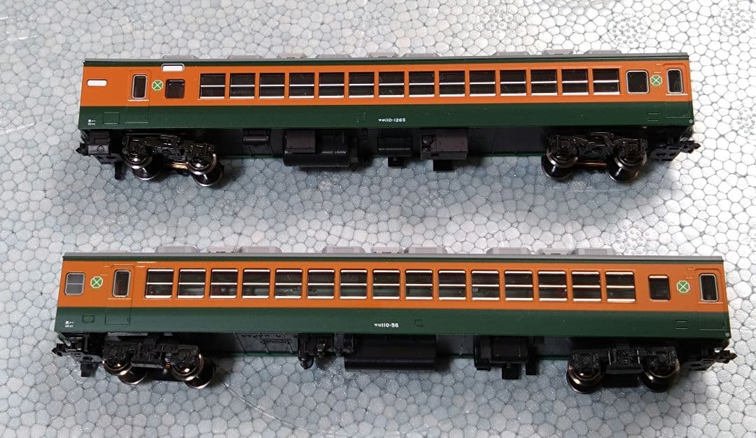 【ジャンク】113系中間付随車 4両 (サロ110/サロ113/サハ111)