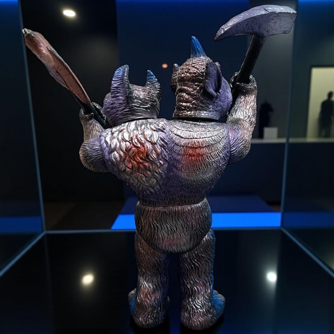 インディーズソフビ ツーヘッド サイクロプス デーモン 双頭怪獣 フィギュア