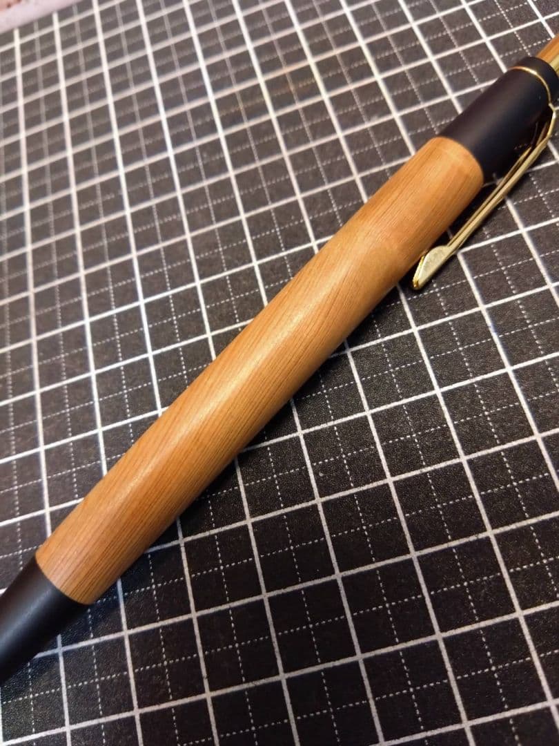 野原工芸　シャーペン　新型　屋久杉　0.5mm パンフ　記念ノート