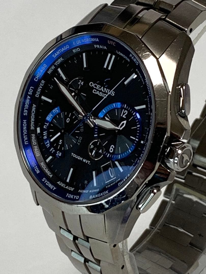 【美品】CASIO　オシアナス マンタ　OCW-S2400-1AJF