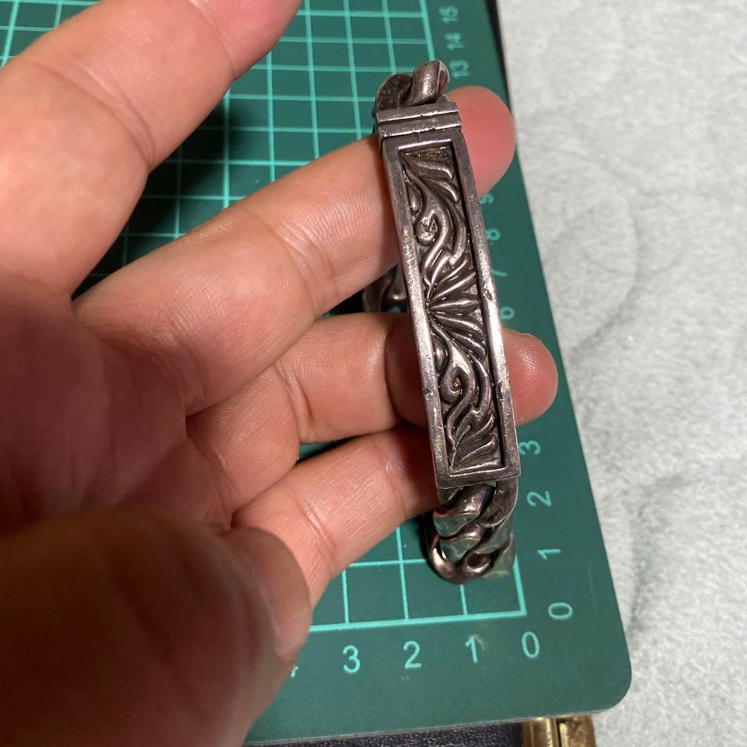 すごく素早い　925 喜平チェーン　ブレスレット　スターリング