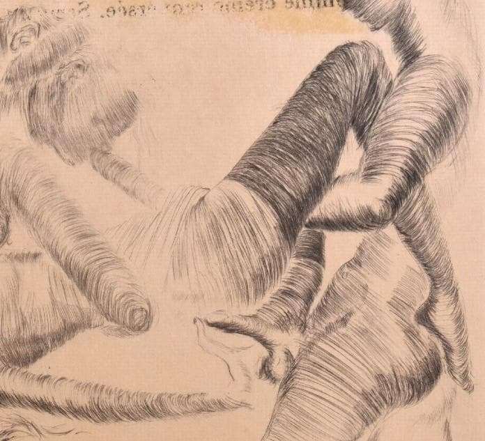 ★処分価格★【真作】★金子國義 / 銅版画・手彩色 / 金子国義★