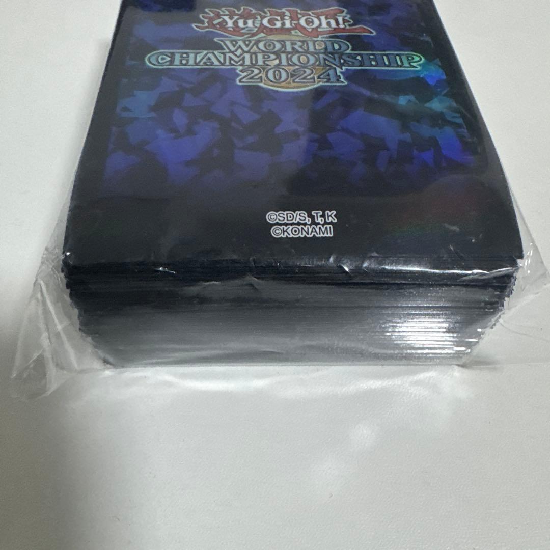 遊戯王 WCS2024 スリーブ 未開封 紫 青　yu-gi-oh 100枚