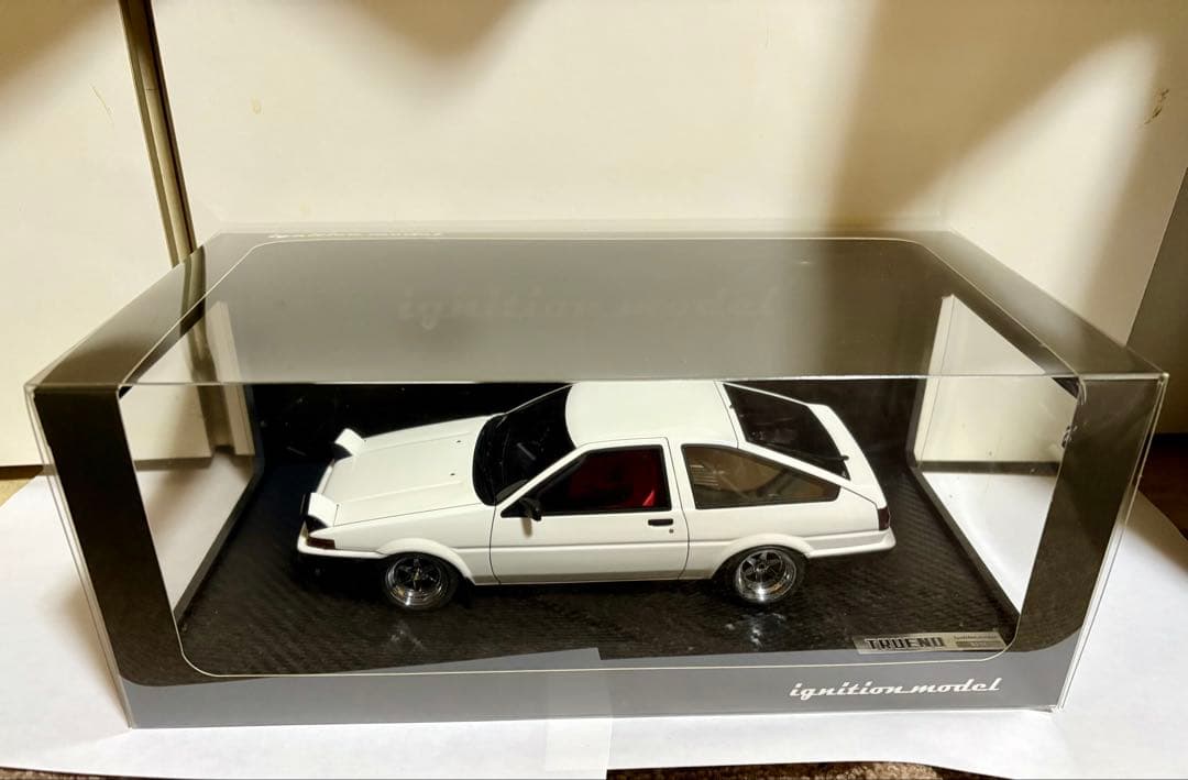 希少 IG0540 1/18 スプリンター トレノ ホワイト