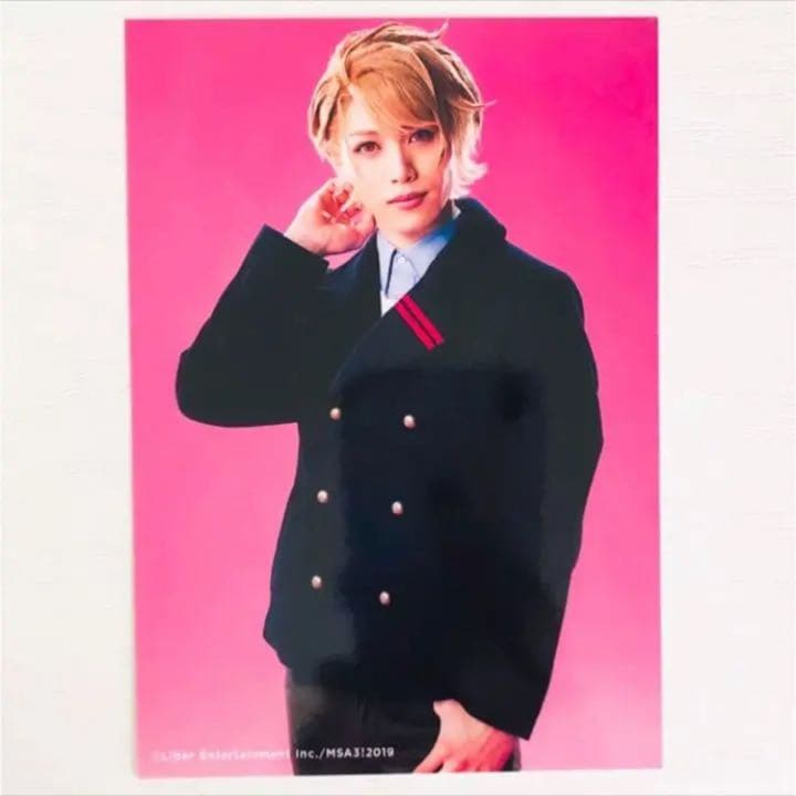 新品★A3！★エーステ★春組【茅ヶ崎至】個人ブロマイド★3枚セット