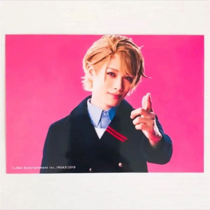 新品★A3！★エーステ★春組【茅ヶ崎至】個人ブロマイド★3枚セット