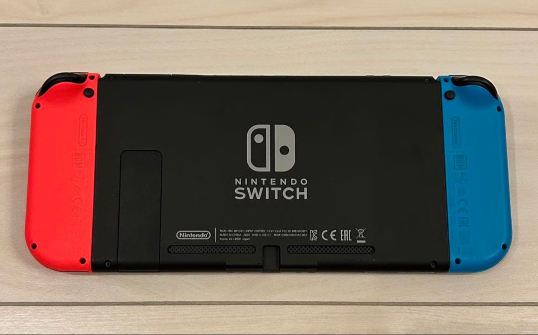 【美品】Nintendo Switch 本体 青/赤