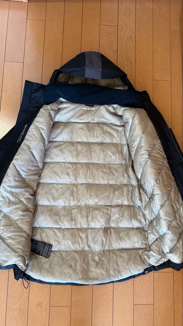 希少美品ダイネーゼDAINESE AWA BLACK PARKAスノボ スキーL