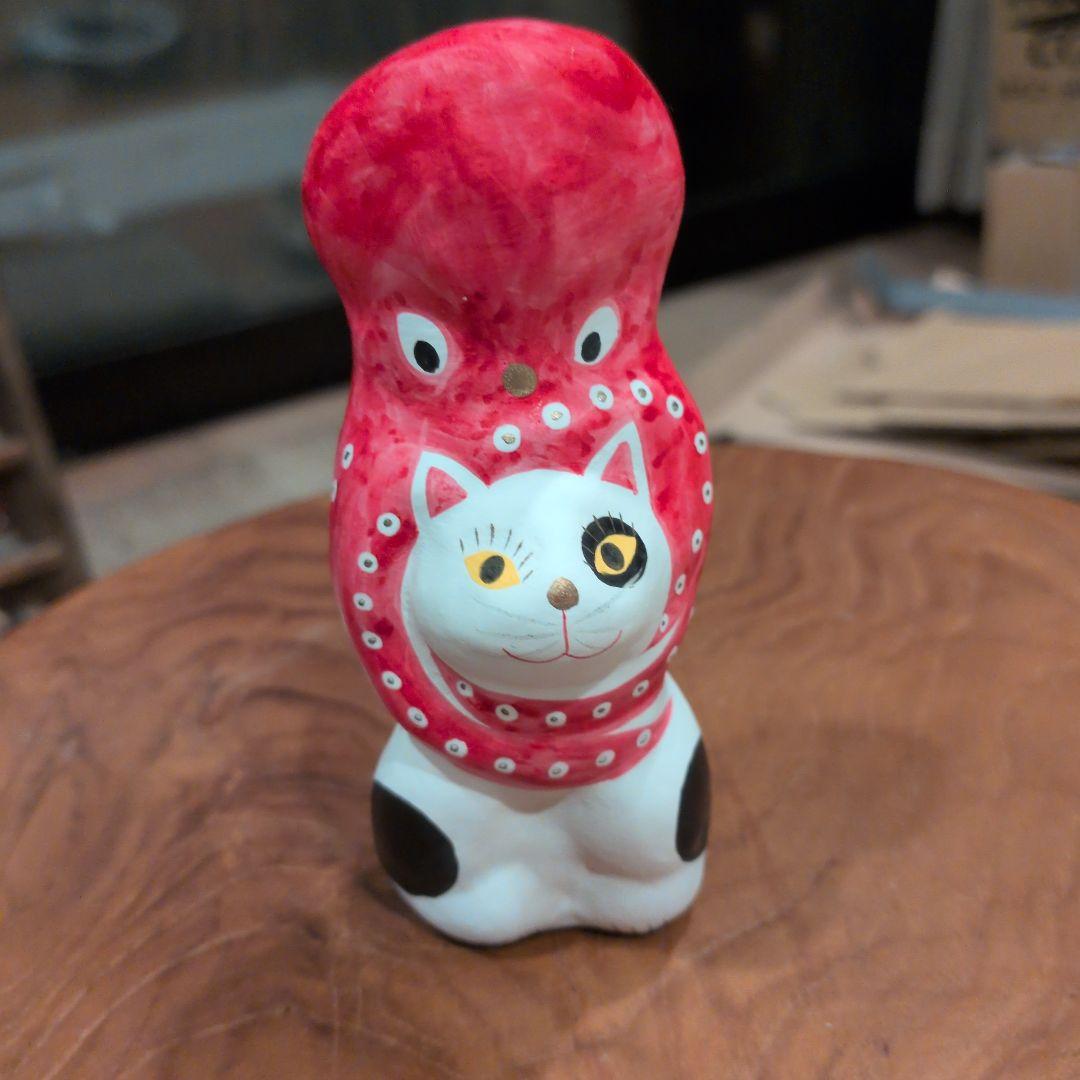猫とタコの郷土玩具さがらりゅうま作
