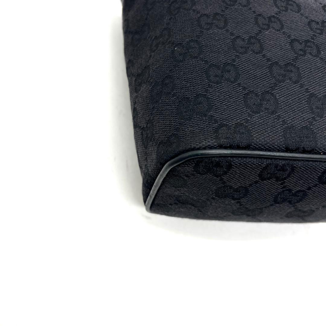 【極美品】グッチ GG ハンドバッグ アクセサリーポーチ キャンバス バニティ