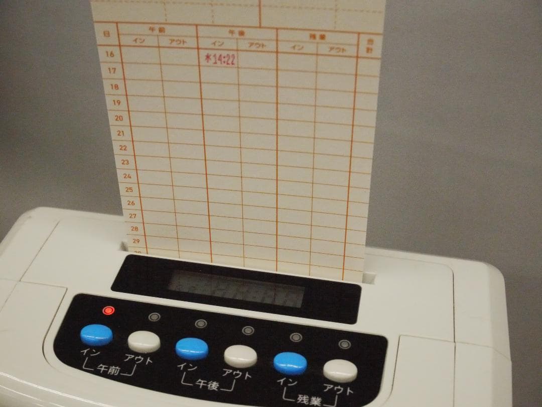 ★TOKAI★タイムレコーダー　TR-001s★