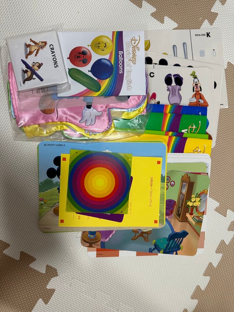 ディズニー英語システム　メインプログラム宝箱・ミッキーライトライトペン