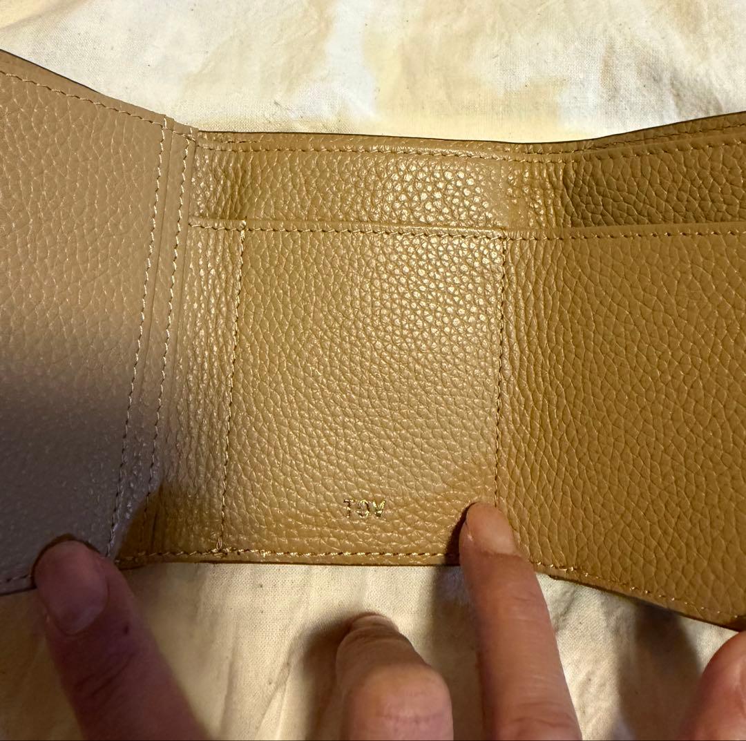 新品、未使用 TOV MINI WALLET ブラウン