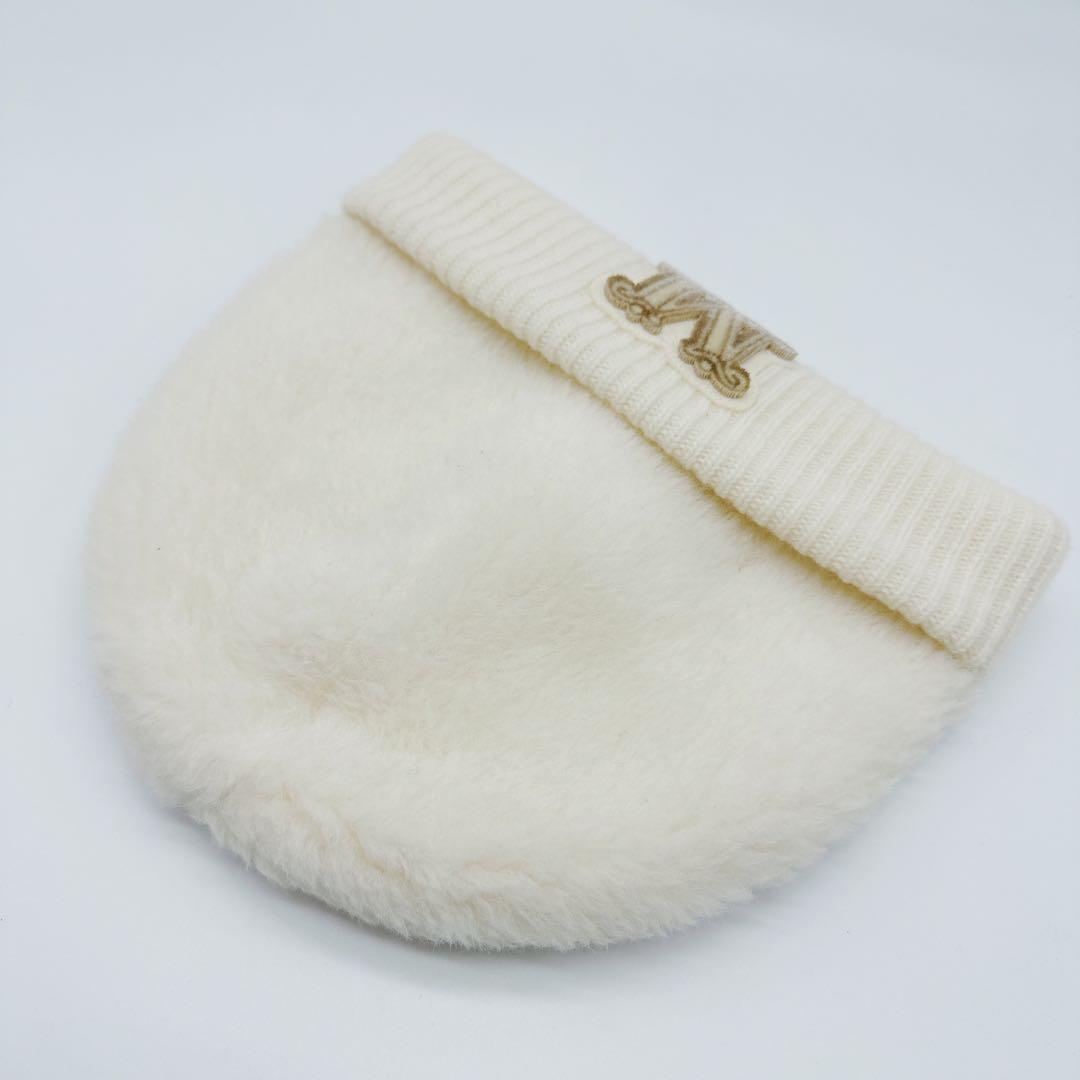 専用☆MaxMara マックスマーラ テディベアキャップ Mロゴ☆A95
